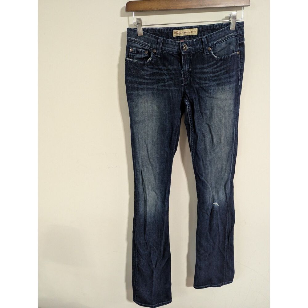 Buckle BKE Sabrina Bootcut Low Rise Jeans size 29 XXL 37" Inseam